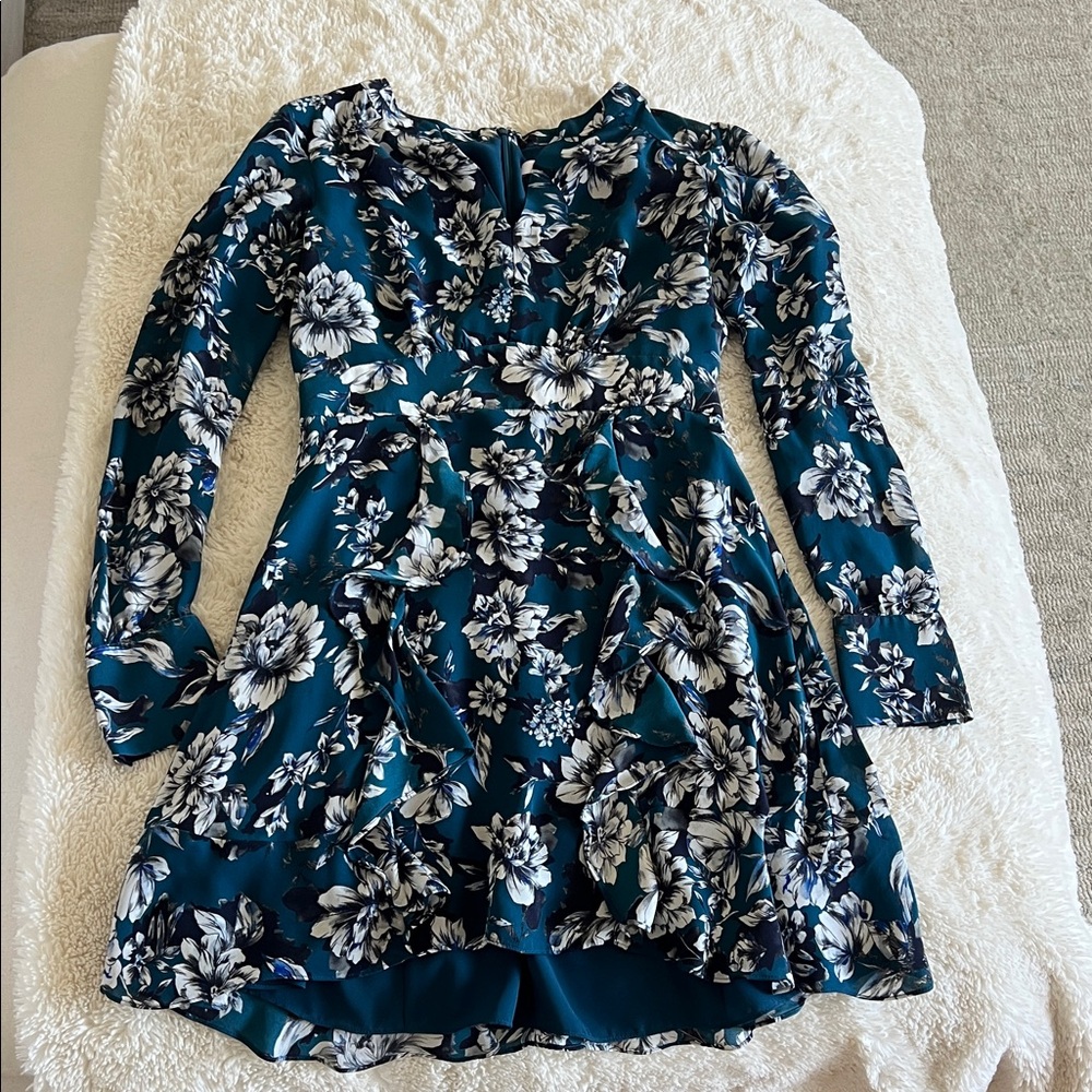 Parker Mini Dress in Everglades Gardens